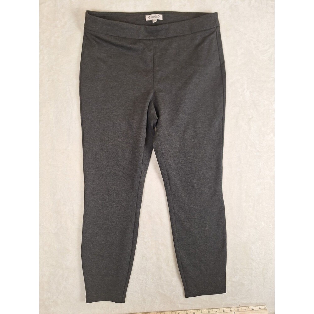 NANETTE LEPORE Women’s L Legging Gray High Rise Leisure Athletic Pants Skinny